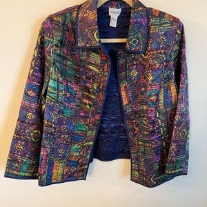Chicos Silk Jacket